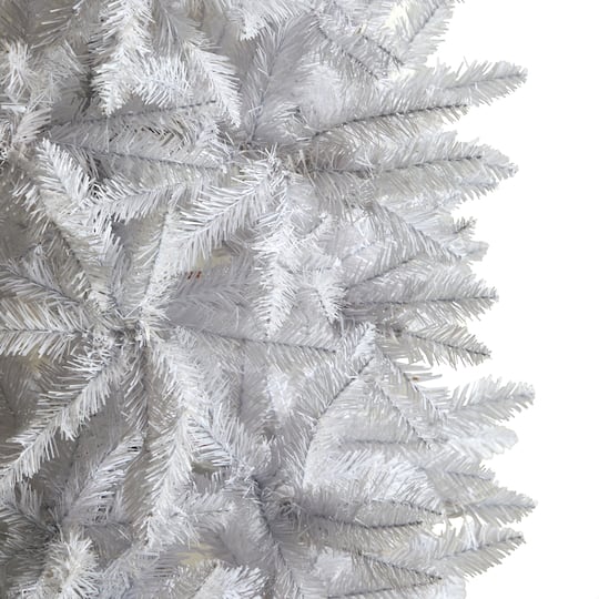 8ft. Unlit Slim White Artificial Christmas Tree
